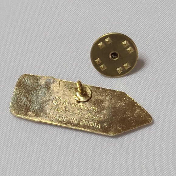 Vintage Anderson's It's Elementary Signed Student Council Pencil Lapel Pin - Picture 3 of 6